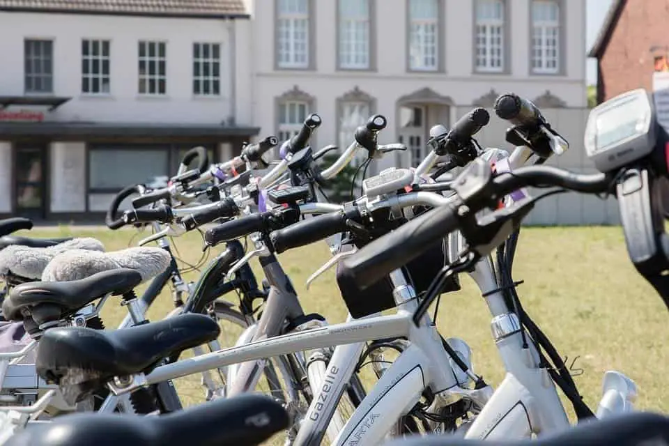 Easy E-Biking - Gazelle parked e-bikes, helping to make electric biking practical and fun