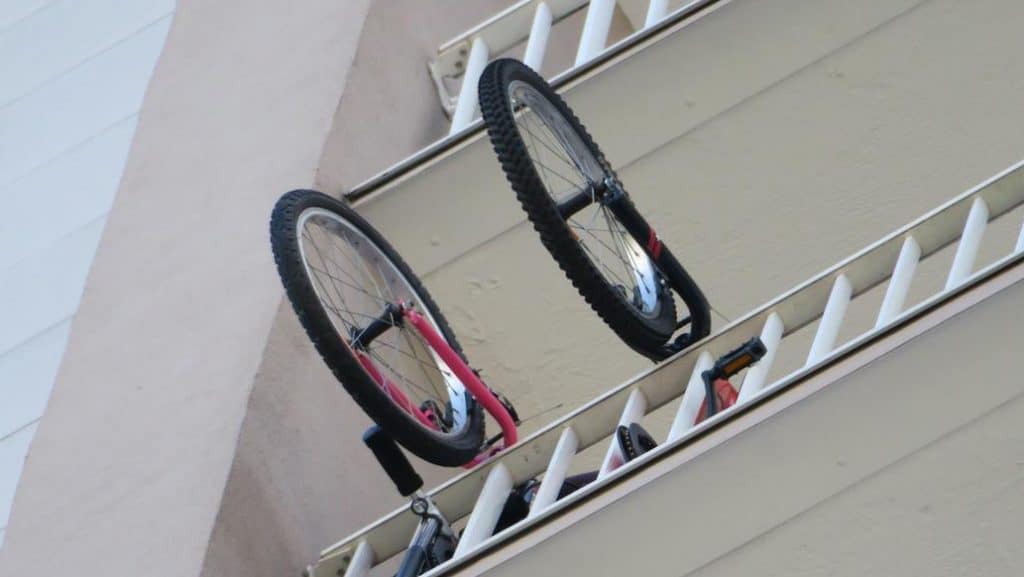 Easy E-Biking - e-bike storage balcony, helping to make electric biking practical and fun