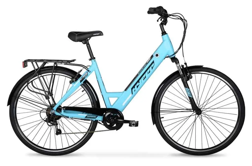 Easy E-Biking - Hyper E-Ride City Commuter electric bike, helping to make electric biking practical and fun