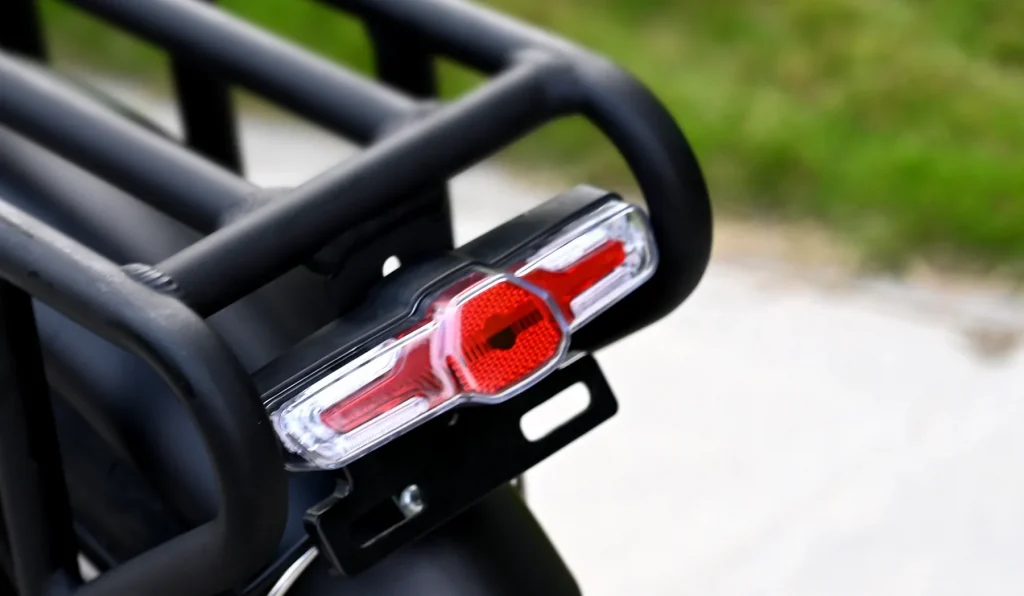 Easy E-Biking - Engwe Engine X e-bike lights, helping to make electric biking practical and fun