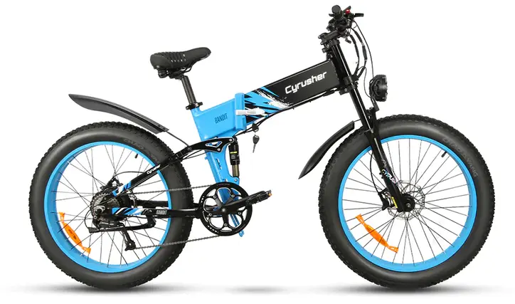 Easy E-Biking - Cyrusher Bandit electric bike, helping to make electric biking practical and fun